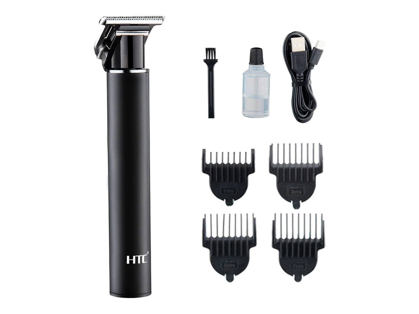 Cortadora De Pelo y Barba Inalámbrica HTC AT-115 2