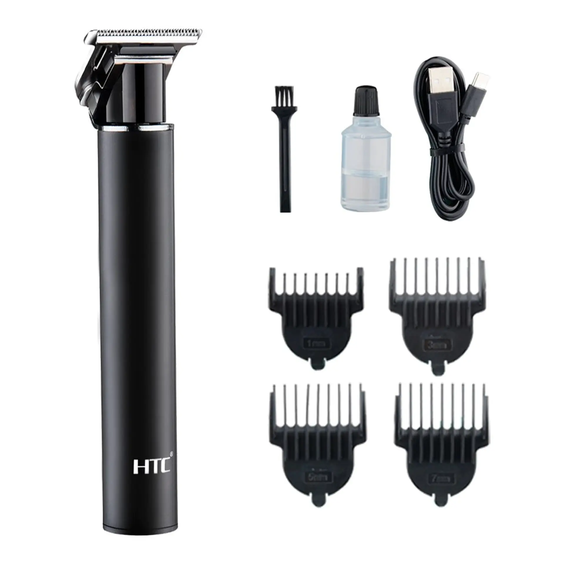 Cortadora De Pelo y Barba Inalámbrica HTC AT-115 2