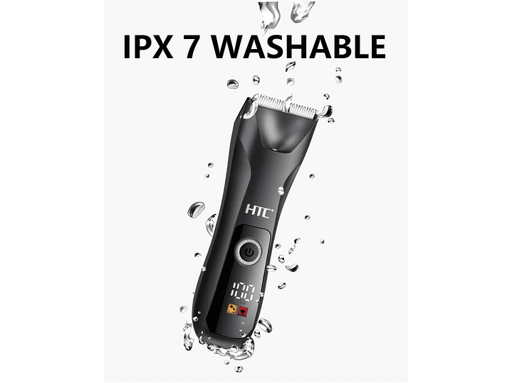 Afeitadora Rasuradora Cuerpo Y Barba Recargable HTC AT-018 6