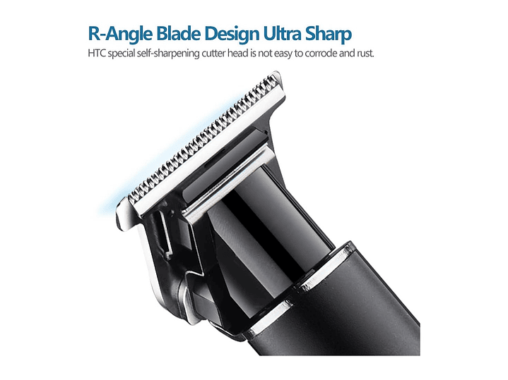 Cortadora De Pelo y Barba Inalámbrica HTC AT-115 4