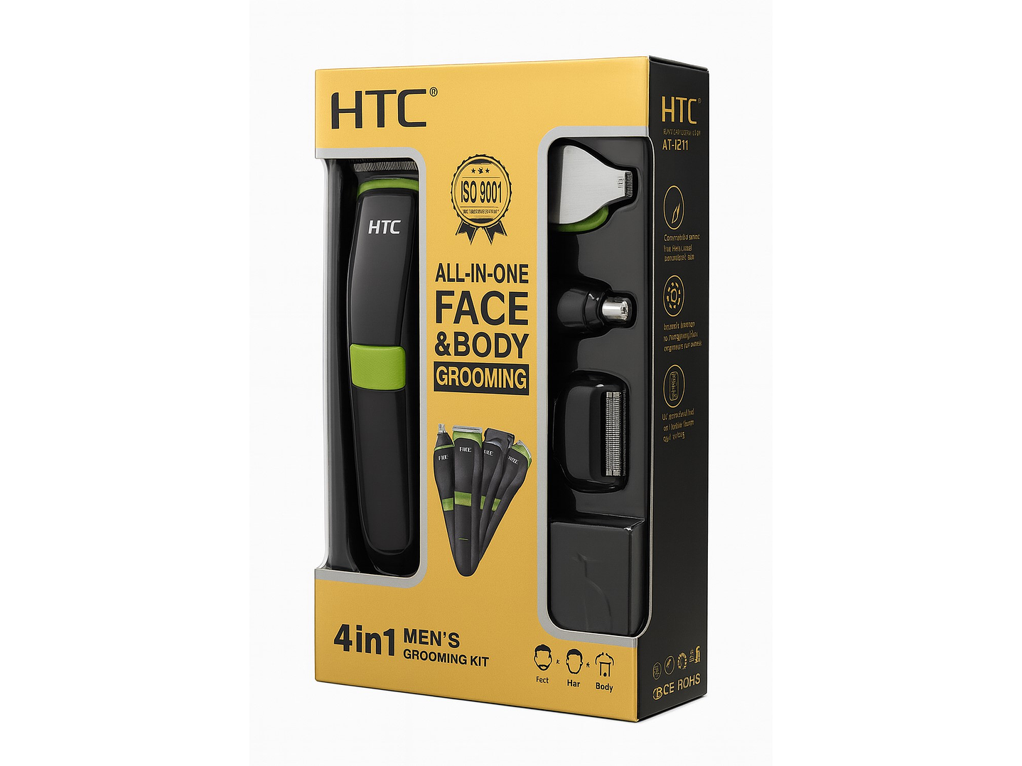 Cortadora De Pelo Set Cuidado Personal 4 en 1 HTC AT-1211 3