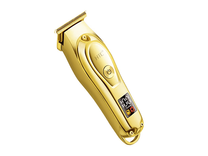 Cortadora De Pelo y Barba Inalámbrica HTC AT-176 Dorada 1