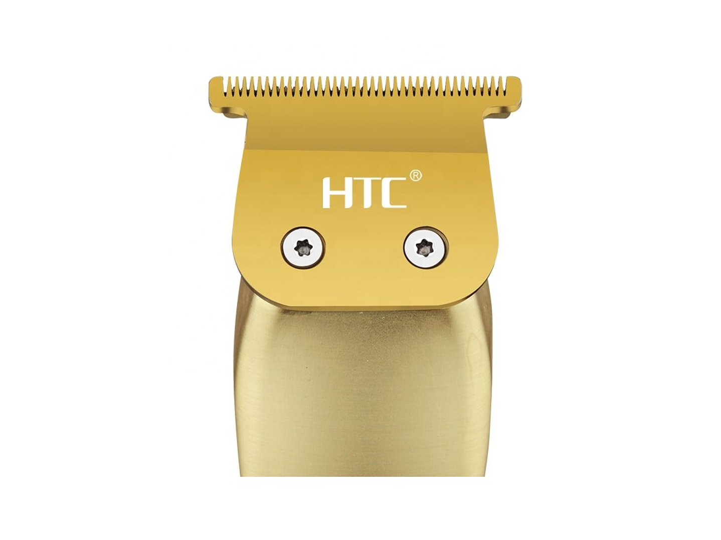 Cortadora De Pelo y Barba Inalámbrica HTC AT-176 Dorada 2