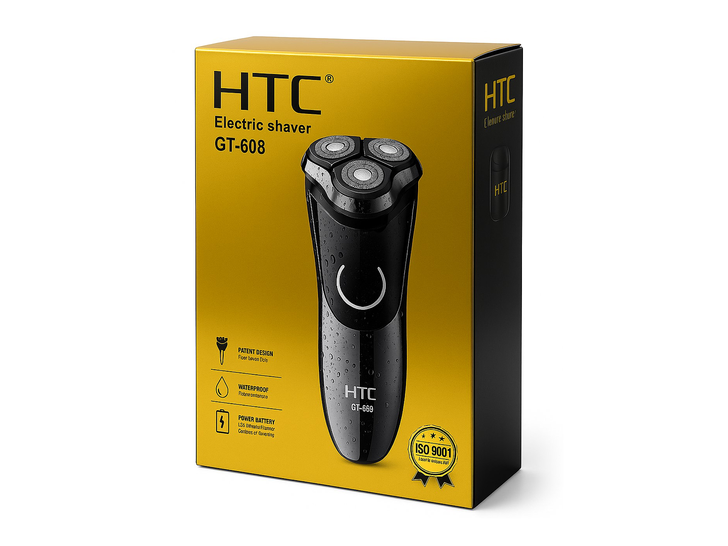 Afeitadora Rotativa Inalámbrica HTC GT-608 5