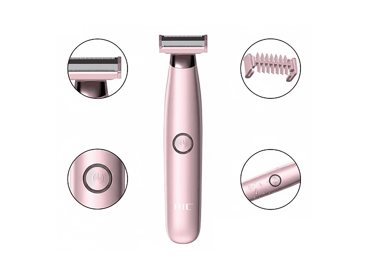 Depiladora Rebajadora Femenina Inalámbrica HTC HL-287 3