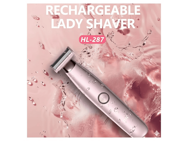 Depiladora Rebajadora Femenina Inalámbrica HTC HL-287 5