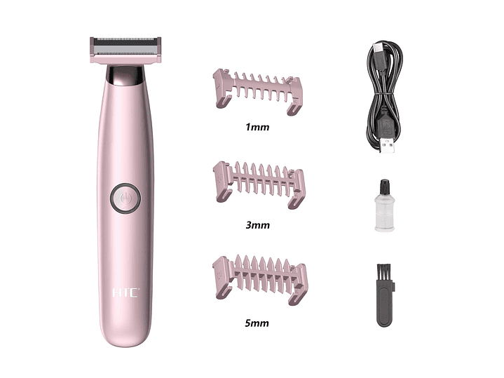 Depiladora Rebajadora Femenina Inalámbrica HTC HL-287 6