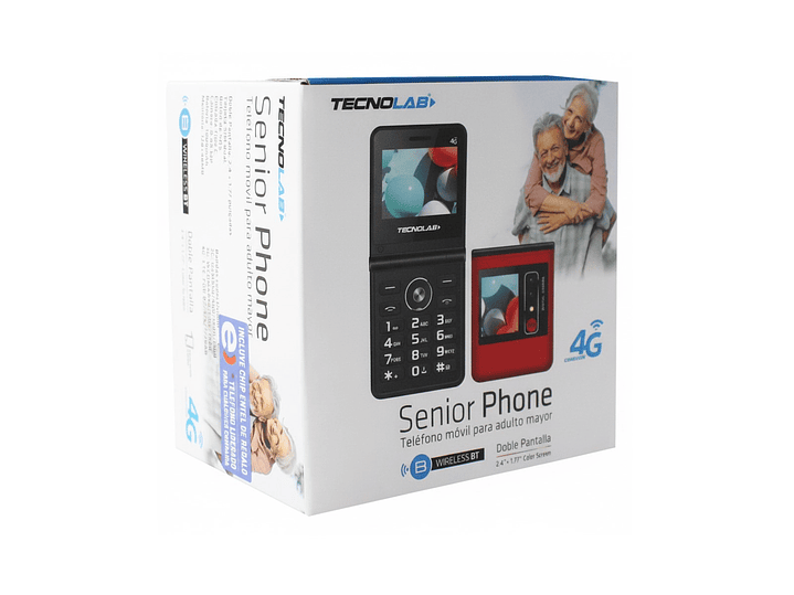 Teléfono Senior 4g Doble Pantalla Tecnolab TL709R 5