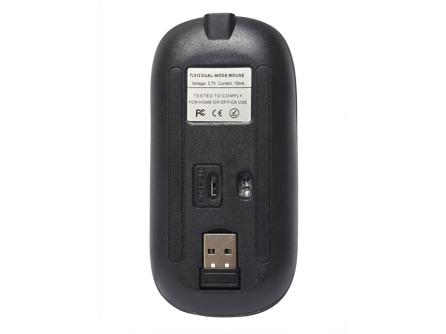 Mouse Inalámbrico Dual BT Tecnolab TL812BK 5