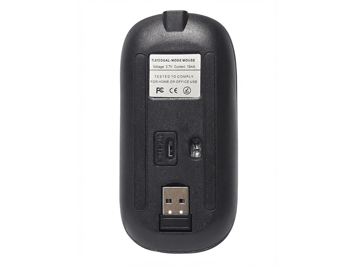 Mouse Inalámbrico Dual BT Tecnolab TL812BK 5
