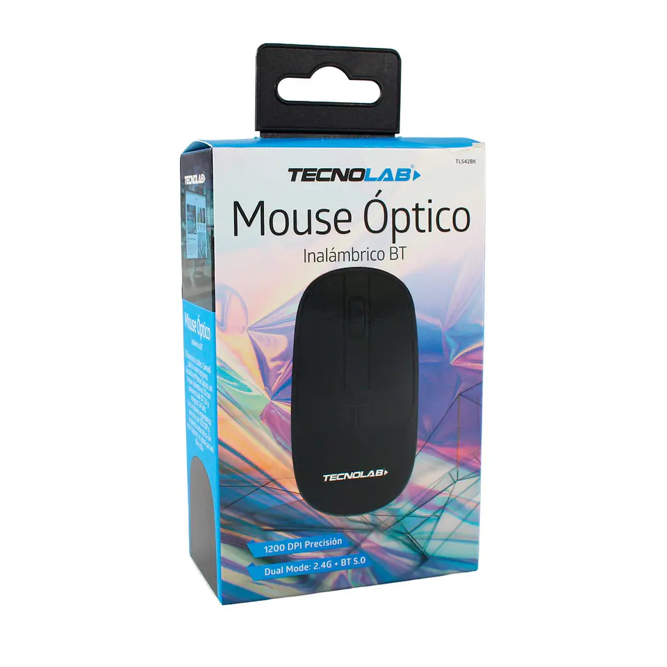 Mouse Inalámbrico Dual BT Tecnolab TL542BK 3