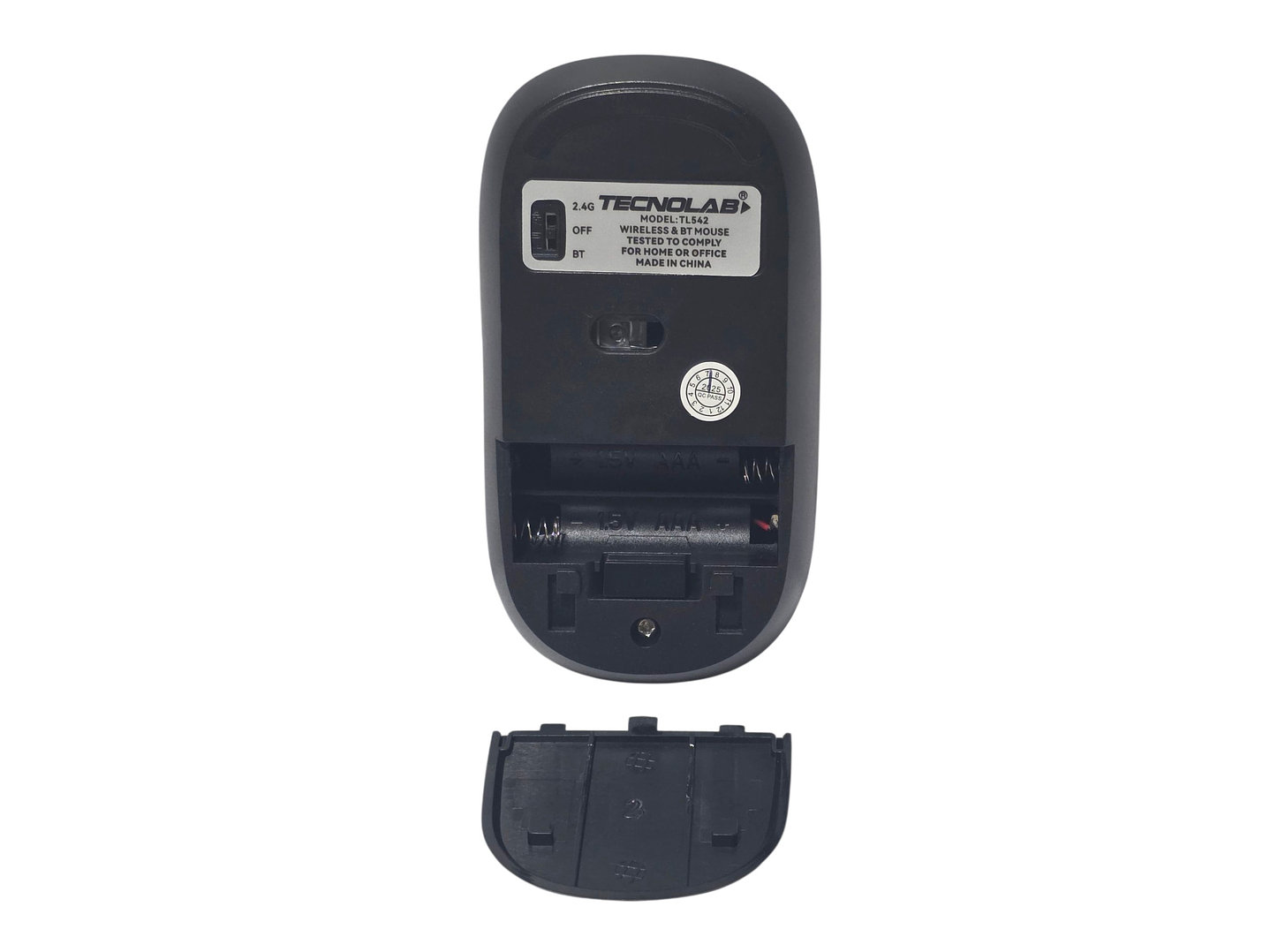 Mouse Inalámbrico Dual BT Tecnolab TL542BK 4