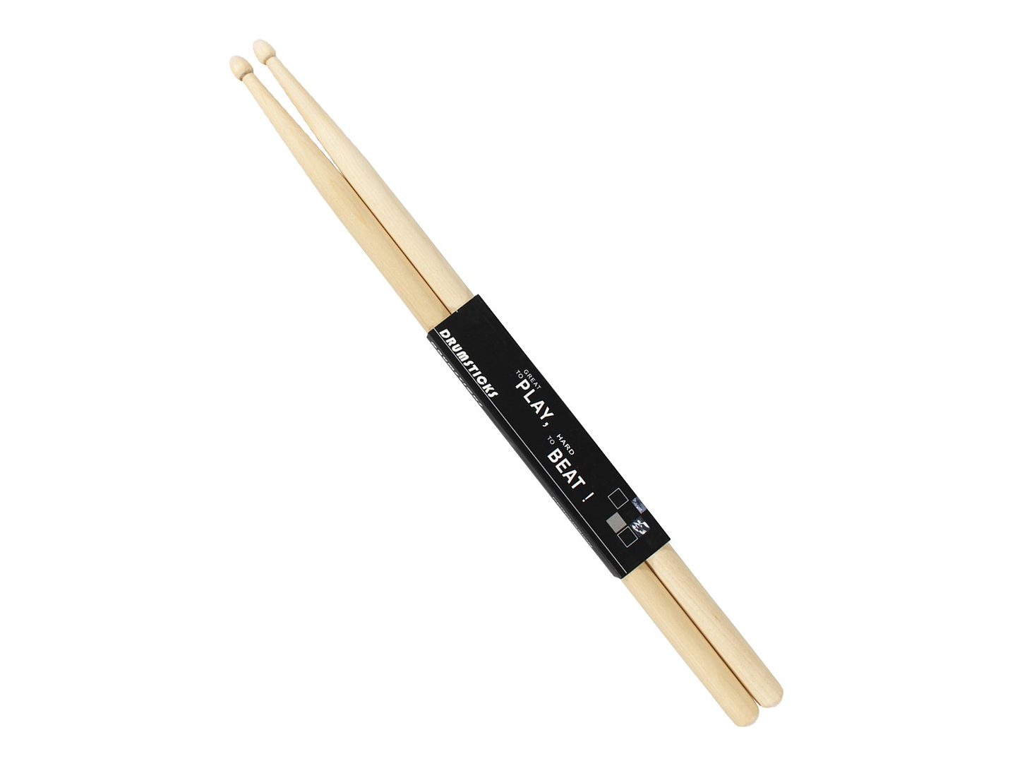 Baquetas Para Batería de Madera 5A Hendrix HX0081 1