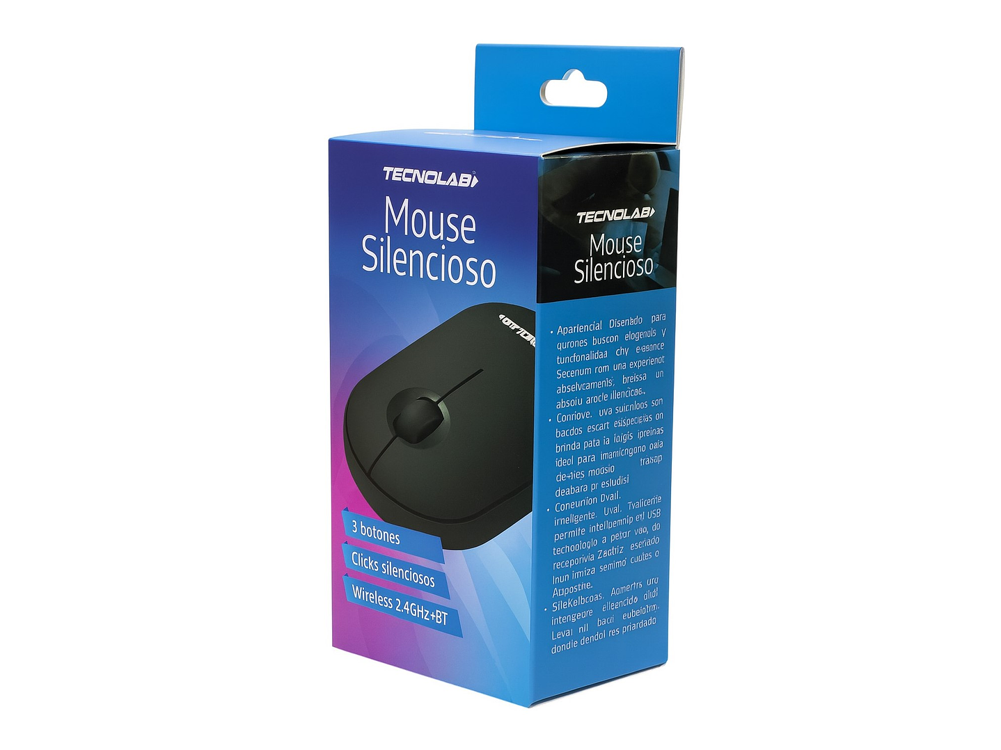 Mouse Inalámbrico Dual BT Tecnolab TL779BK 5