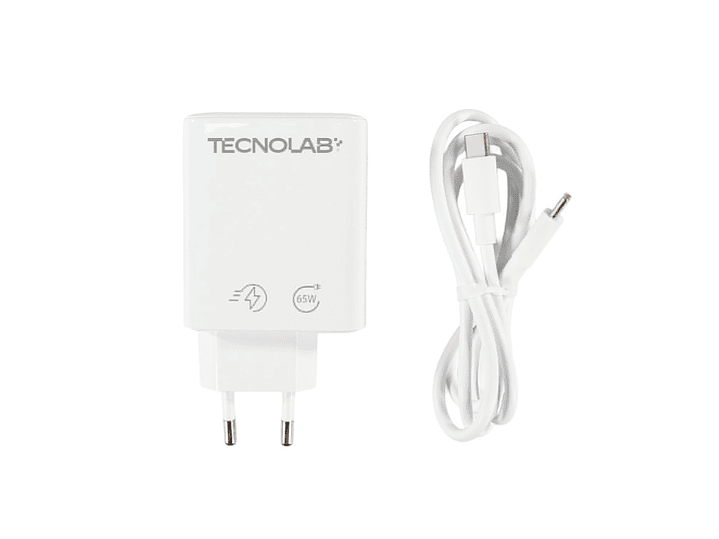 Cargador Ultra Rápido 65W QC 3.0 USB-C a C TL716 Tecnolab 1