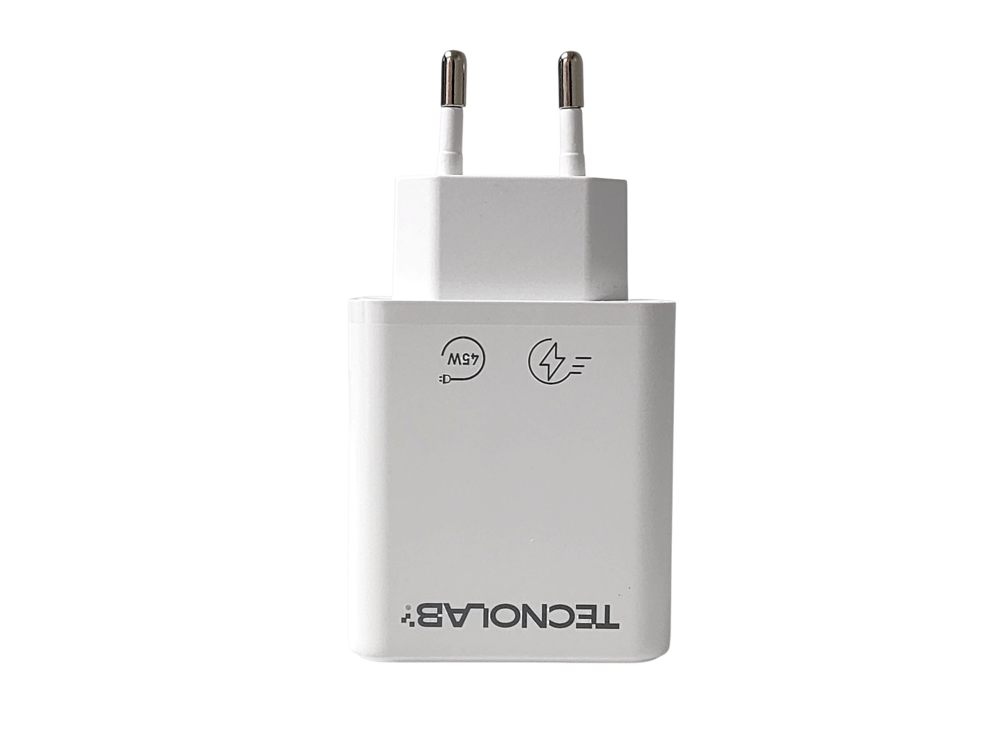 Cargador Ultra Rápido 45W QC 3.0 TL810 Doble Puerto Tecnolab 1