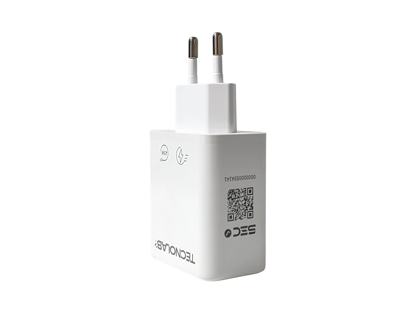 Cargador Ultra Rápido 45W QC 3.0 TL810 Doble Puerto Tecnolab 2