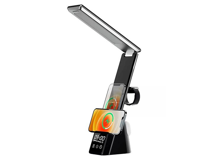 Lámpara Escritorio 4 en 1+ Cargador Inalámbrico Qi Tecnolab 3
