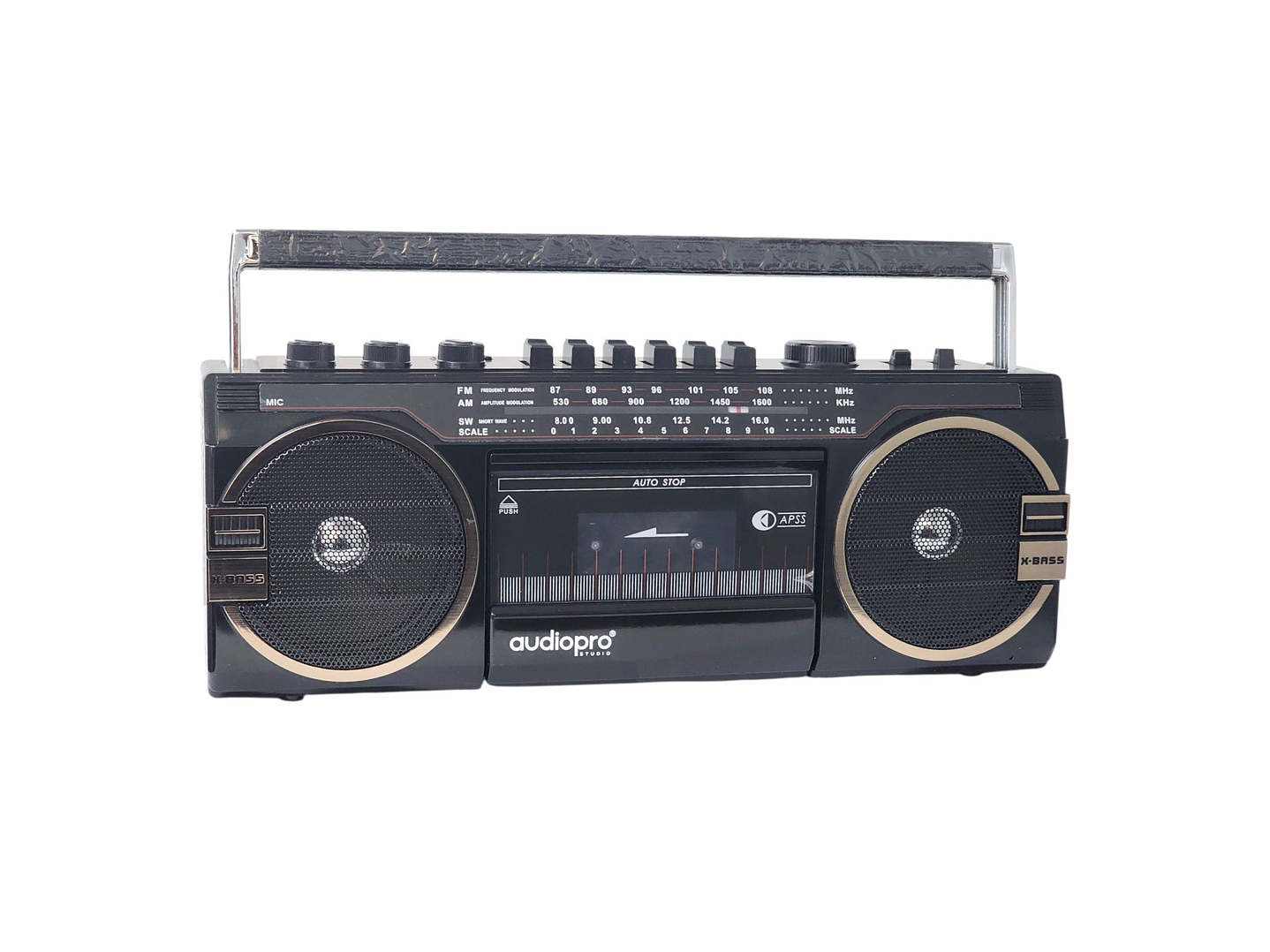 Radio Cassette 80s USB inalámbrico BT AP02054 Audio Pro 1