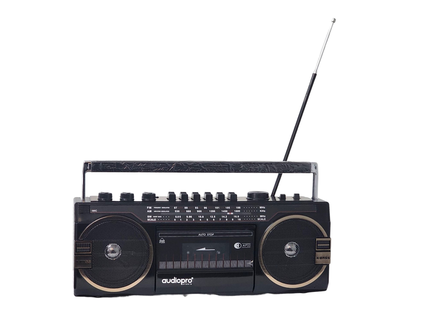 Radio Cassette 80s USB inalámbrico BT AP02054 Audio Pro 2