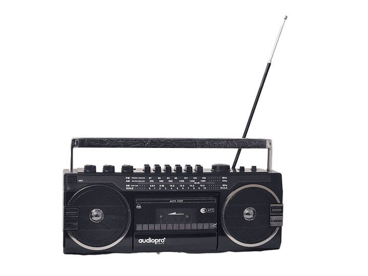 Radio Cassette 80s USB inalámbrico BT AP02054 Audio Pro 2