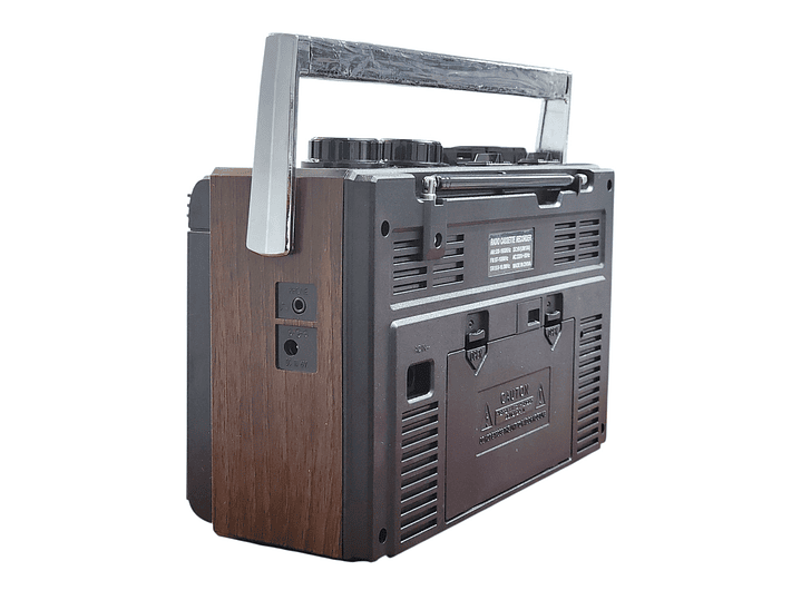 Radio Retro Portátil Cassette BT USB 20W AP02076 AudioPro 2