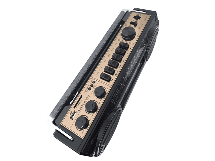 Radio Cassette 80s USB inalámbrico BT AP02054 Audio Pro 5