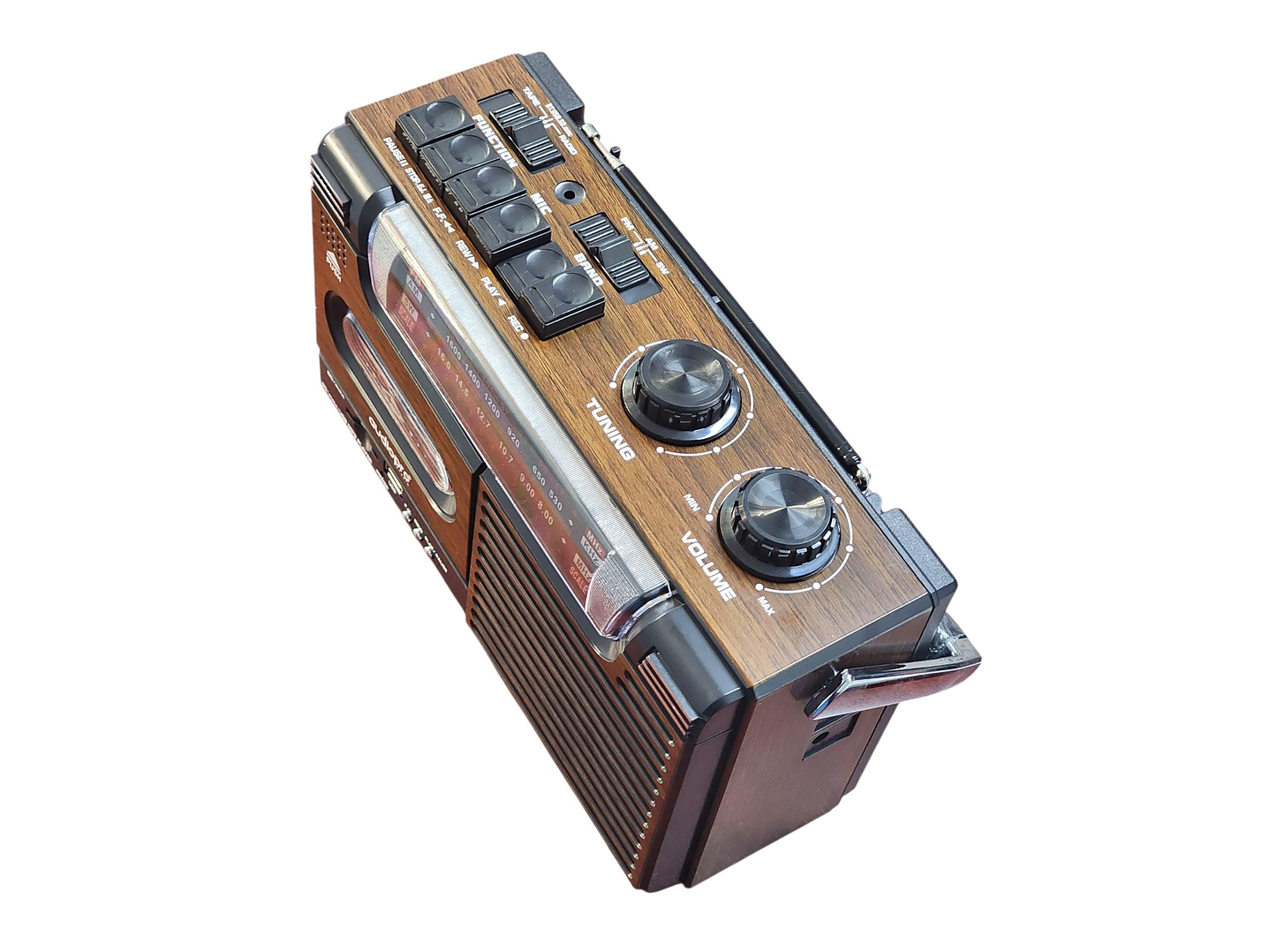 Radio Retro Portátil Cassette BT USB 20W AP02076 AudioPro 4