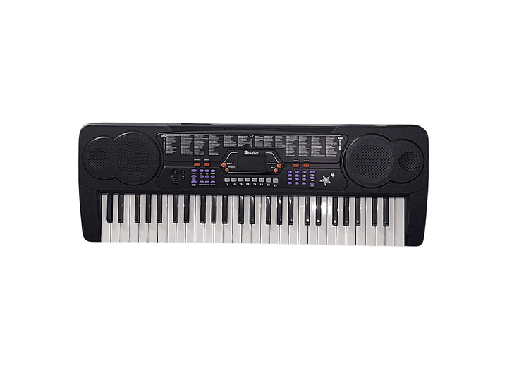 Teclado Elect Musical 54 teclas HX0084 + Micrófono Hendrix 1