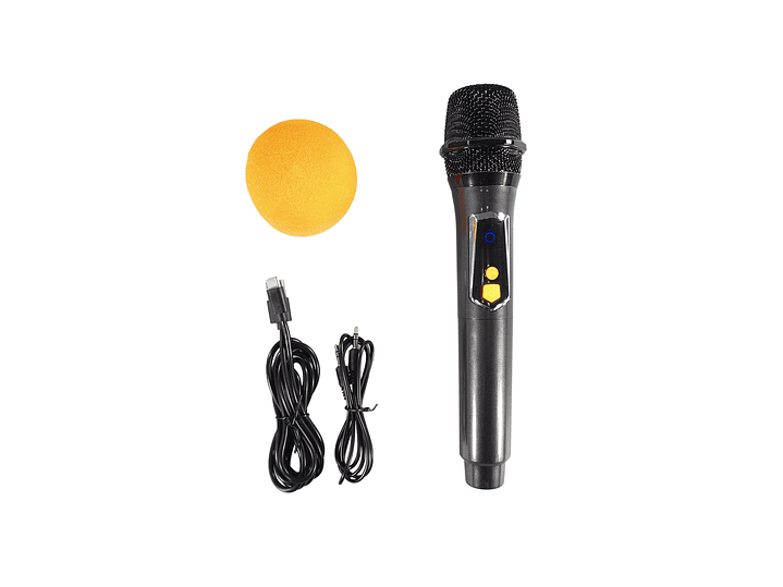 Parlante karaoke Vibe Tone Max AP02114 Led BT + Mic Audiopro 5000w 3