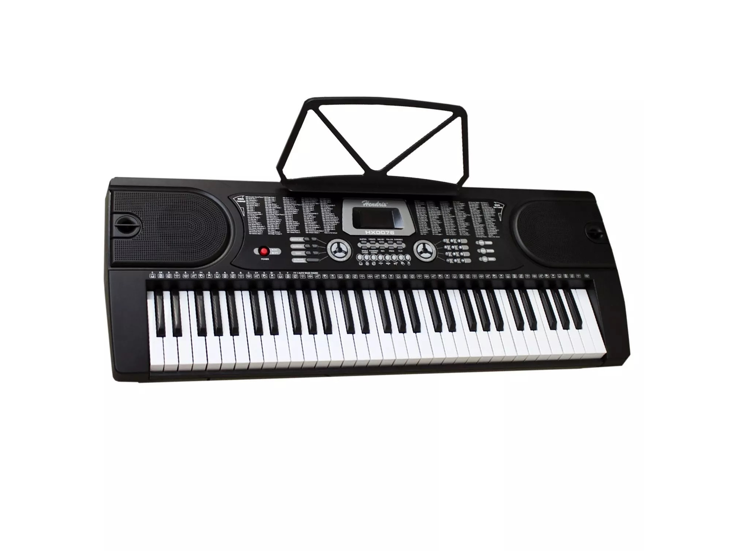 Teclado Elect Musical 61 teclas HX0076 + Micrófono Hendrix 1