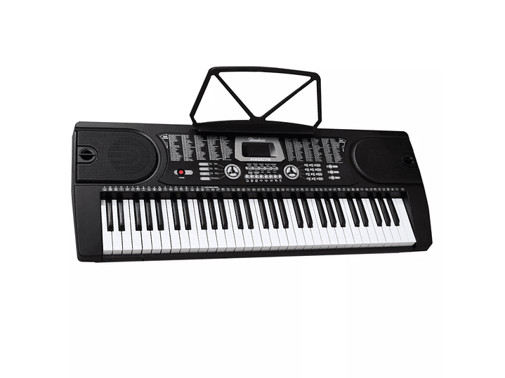 Teclado Elect Musical 61 teclas HX0076 + Micrófono Hendrix 1