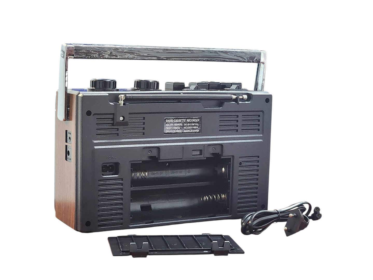 Radio Retro Portátil Cassette BT USB 20W AP02076 AudioPro 6