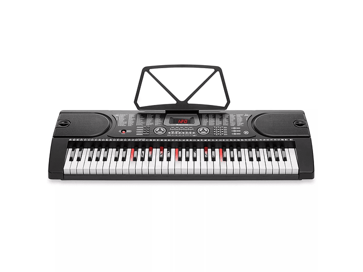 Teclado Elect Musical 61 teclas HX0076 + Micrófono Hendrix 2
