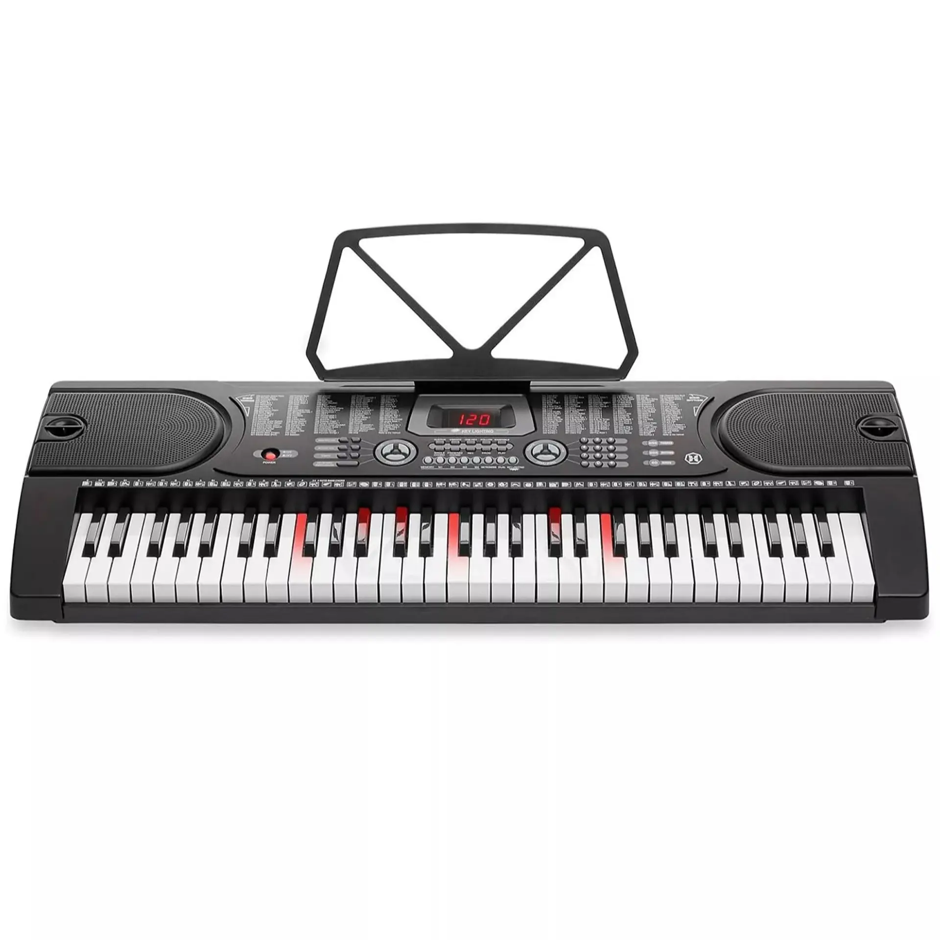 Teclado Elect Musical 61 teclas HX0076 + Micrófono Hendrix 2