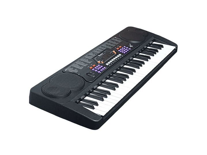 Teclado Elect Musical 54 teclas HX0084 + Micrófono Hendrix 3