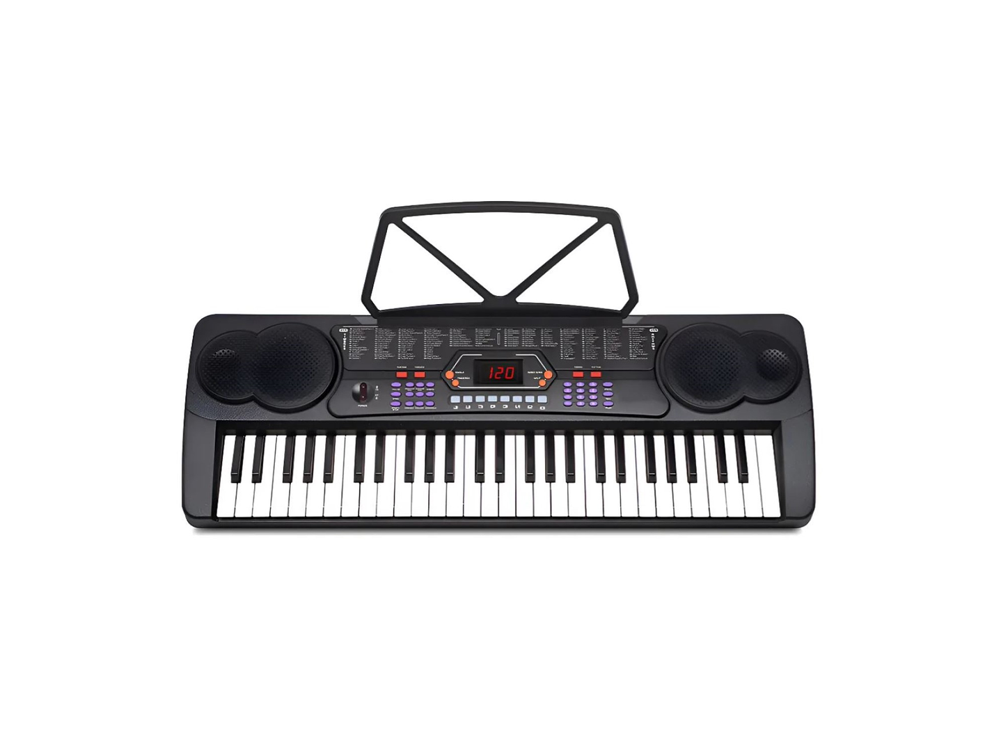 Teclado Elect Musical 54 teclas HX0084 + Micrófono Hendrix 4