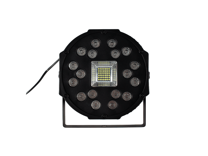 Foco Par Rgb 18 Led Estrobo Pulse Y Dmx512 TL772 Tecnolab 1