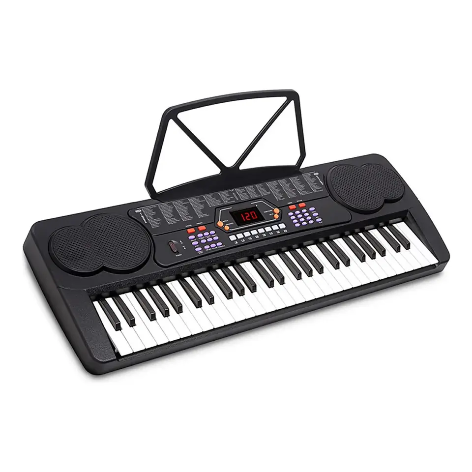 Teclado Elect Musical 54 teclas HX0084 + Micrófono Hendrix 7