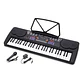 Teclado Elect Musical 54 teclas HX0084 + Micrófono Hendrix - Miniatura 8