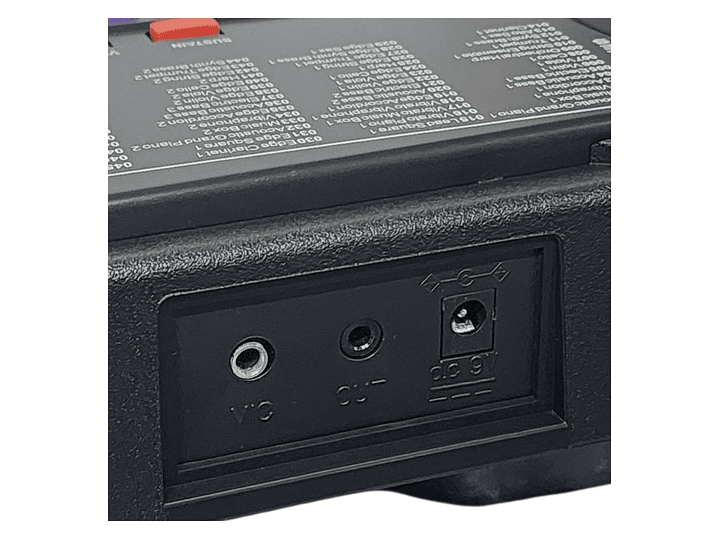 Teclado Elect Musical 54 teclas HX0084 + Micrófono Hendrix 9