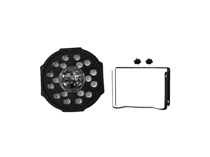 Foco LED RGB PAR 18 GlowBeat DMX512 TL773 Tecnolab 2