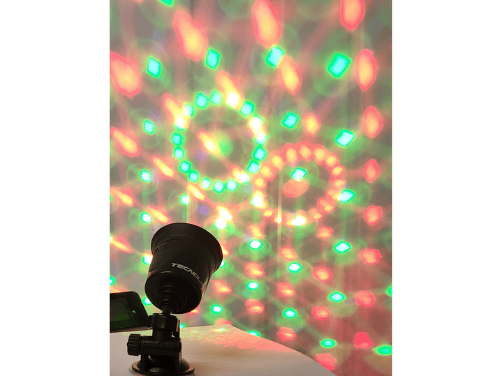 Luz Led Portátil RGB Ventosa 8 Cambios de Luz TL774 Tecnolab 7