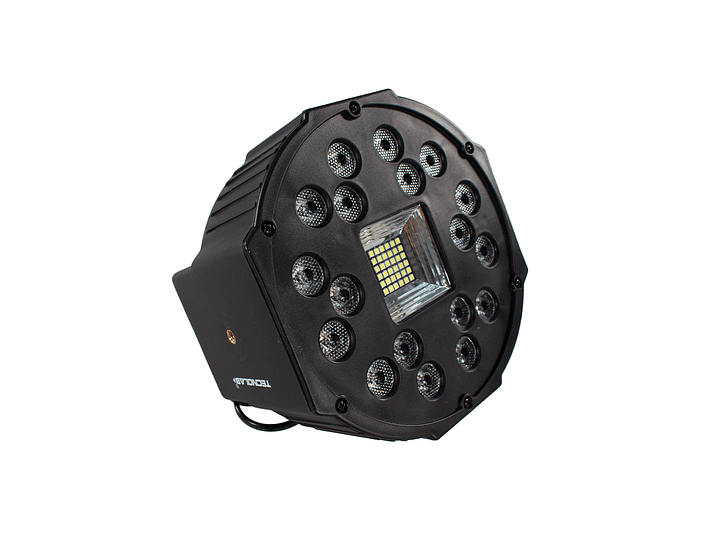 Foco Par Rgb 18 Led Estrobo Pulse Y Dmx512 TL772 Tecnolab 5