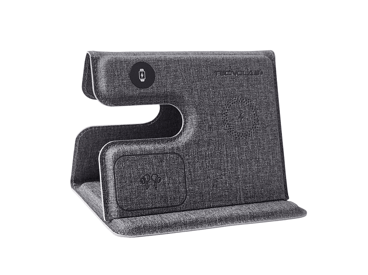 Cargador inalámbrico plegable 3 en 1 Qi 15W TL661 Tecnolab 7