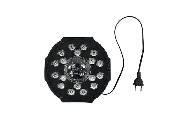 Foco LED RGB PAR 18 GlowBeat DMX512 TL773 Tecnolab 6