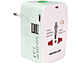 Adaptador Enchufe Universal Viaje VoltWorld TL777 Tecnolab - Miniatura 1