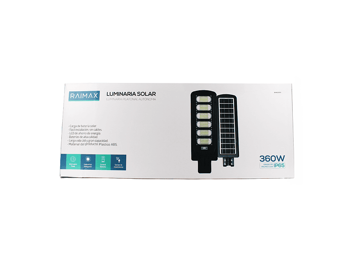Foco Solar 360W LED IP65 con Sensor y Control RM0006 Raimax 4