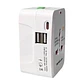 Adaptador Enchufe Universal Viaje VoltWorld TL777 Tecnolab - Miniatura 4