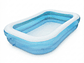 Piscina Inflable Rectangular 201cm 2 Anillos DBG1728 Dblue - Miniatura 1